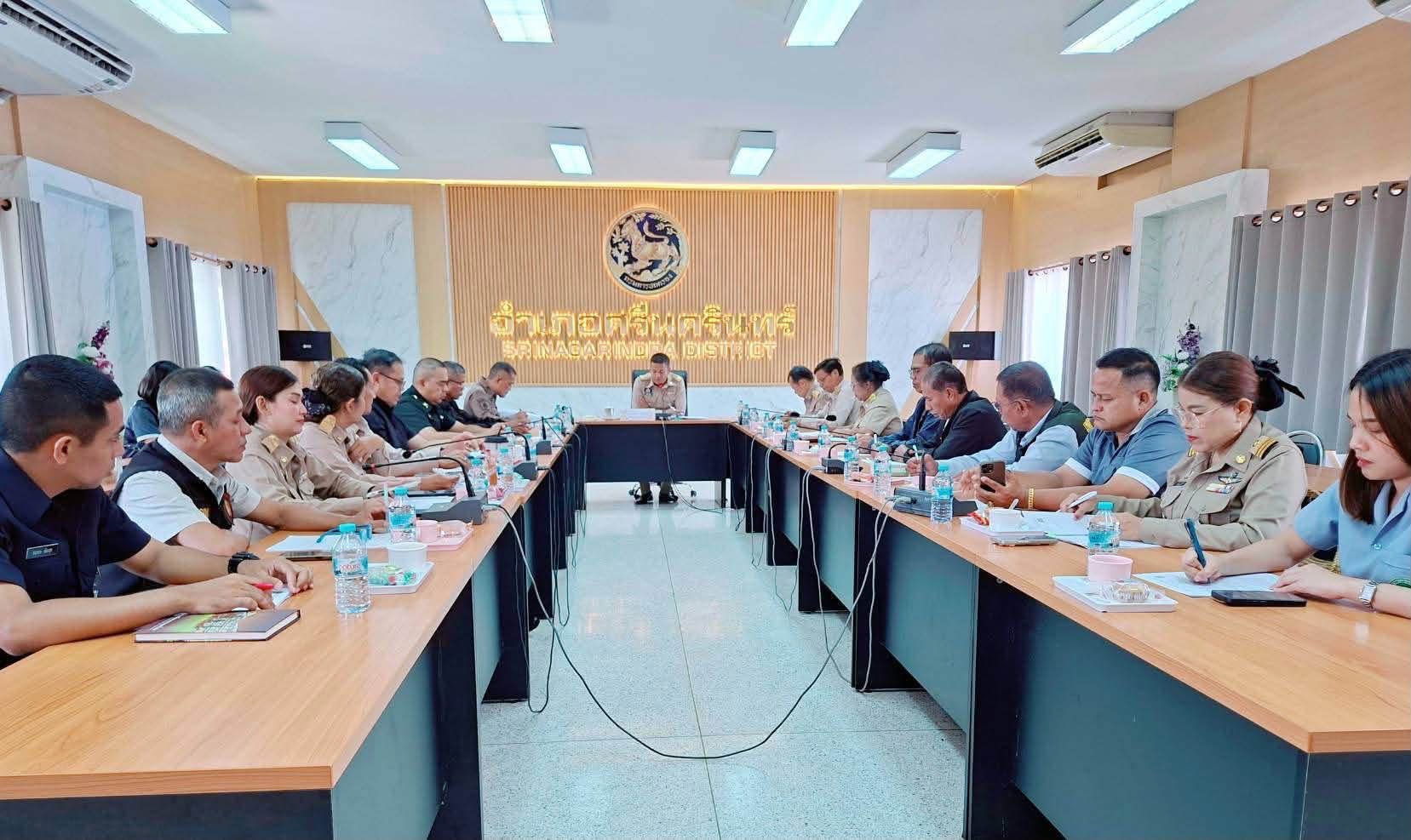 พช.ศรีนครินทร์ ร่วมประชุมคณะกรรมการบริหารงานอำเภอแบบบูรณาการ ประจำเดือนกันยายน 2569